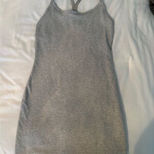Aritzia Heather Gray Mini Dress